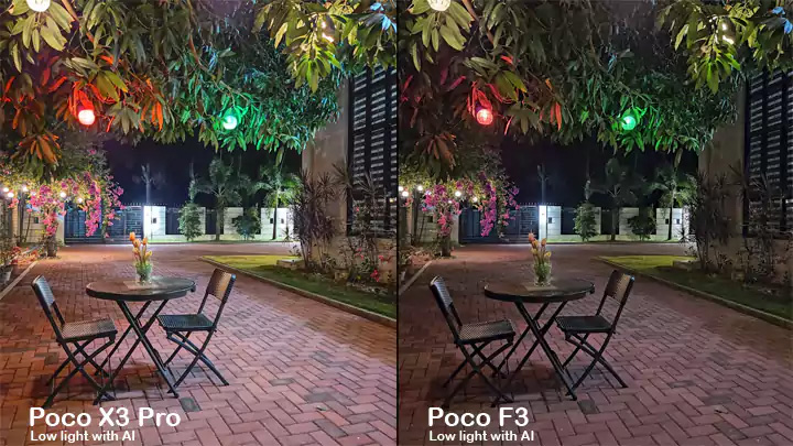 Perbandingan Hasil Foto Kamera Belakang Poco X3 Pro Vs Poco F3 Kondisi Low Light With Ai
