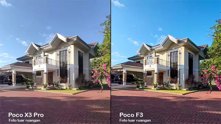 Perbandingan Hasil Foto Luar Ruangan Dari Kamera Belakang Poco X3 Pro Vs Poco F3
