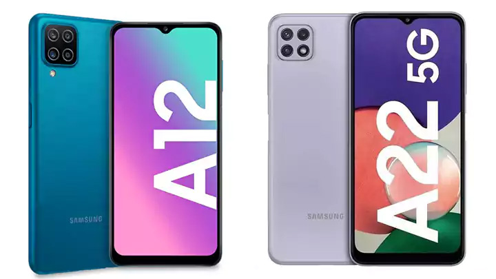 Perbedaan Samsung A12 Dan A22 5g Perbandingan Spesifikasi