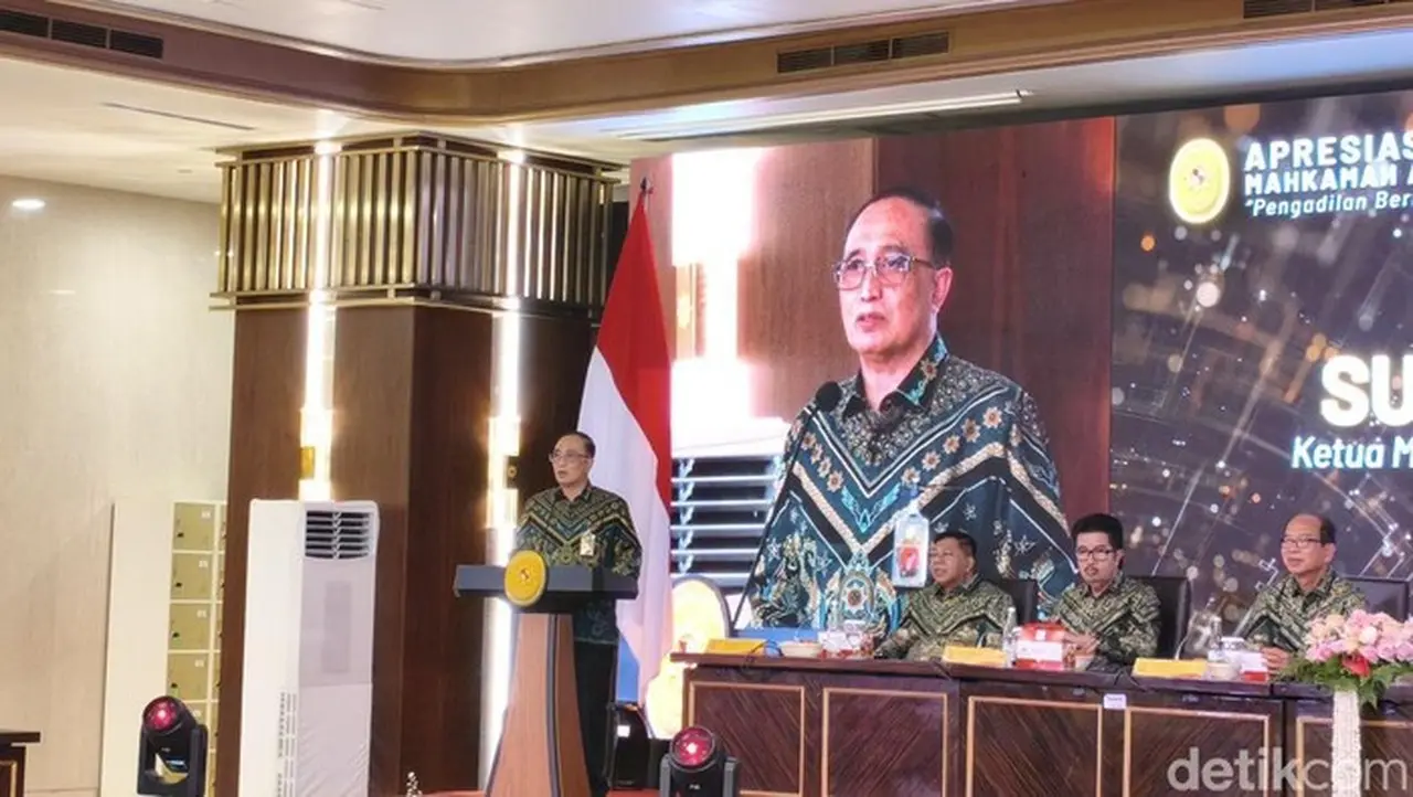 Ketua Mahkamah Agung Ri Sunarto (kurniawan F/detikcom)