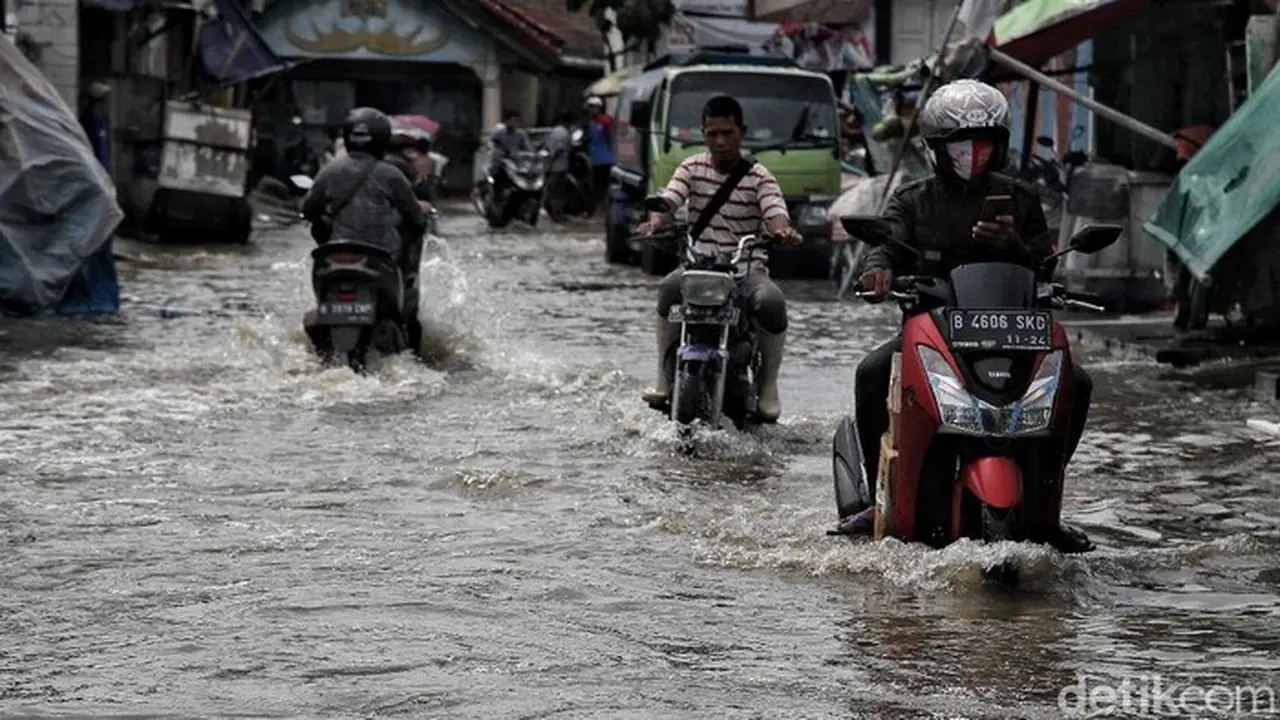 Ilustrasi Banjir Pesisir (rob) (foto: Pradita Utama)