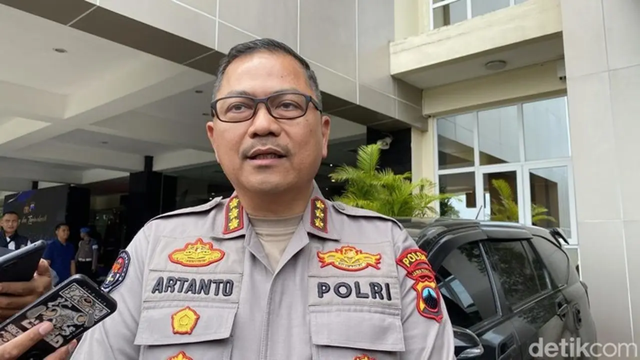 Kabid Humas Polda Jateng Kombes Artanto Di Mapolda Jateng (arina Zulfa Ul Haq/detikjateng)