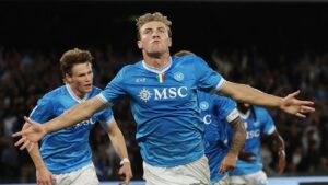 Rasmus Hojlund Lampaui Gol Premier League Musim Lalu Bersama Napoli