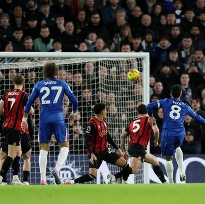 Chelsea vs Bournemouth: Drama 4 Gol di Babak Pertama, Skor Imbang 2-2