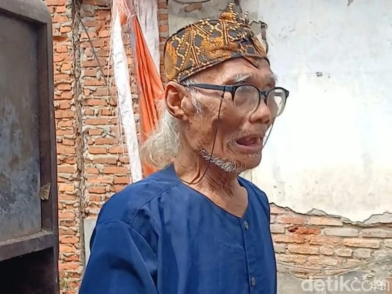Diding Boneng Saat Ditemui Di Rumahnya. Foto: Febryantino/detikcom