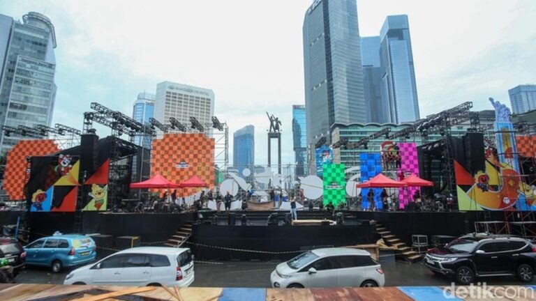 Perayaan Tahun Baru 2026 di Jakarta: 8 Panggung, Jalan Ditutup, dan Transportasi Gratis