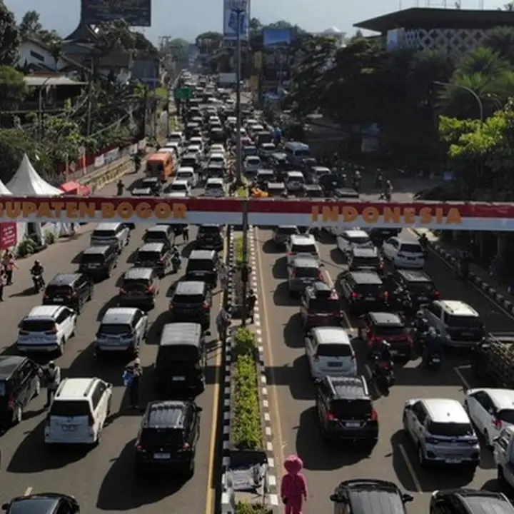 Malam Tahun Baru, Jalan Raya Puncak Bogor Ditutup Penuh Mulai Pukul 21.00 WIB