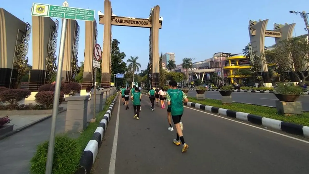 Jalan Tegar Beriman Kabupaten Bogor (rizky Adha Mahendra/detikcom)