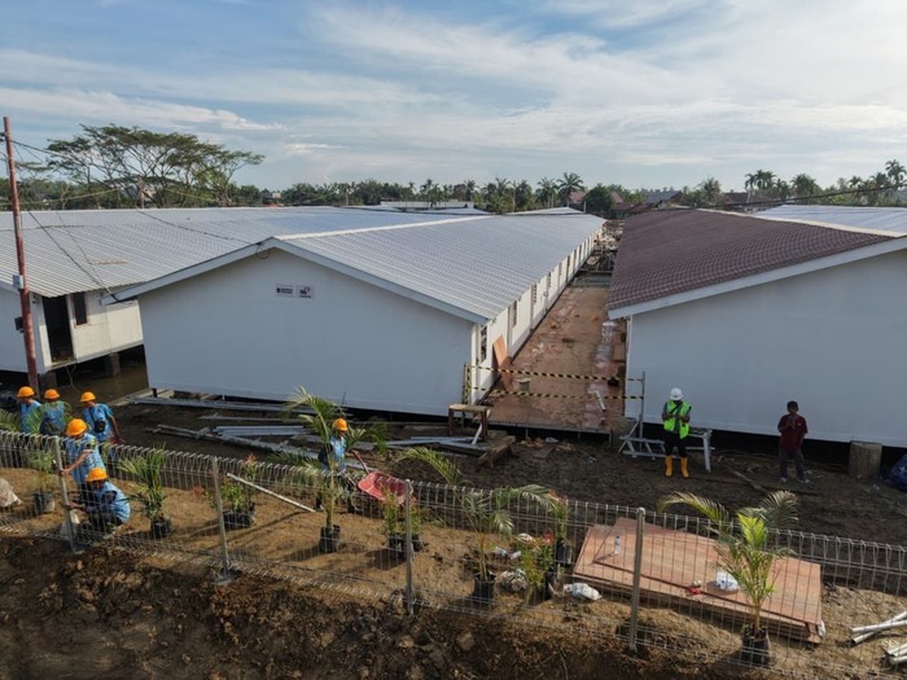 Waskita Karya Kejar Target 80 Huntara di Aceh Tamiang dalam 6 Hari Pascabencana