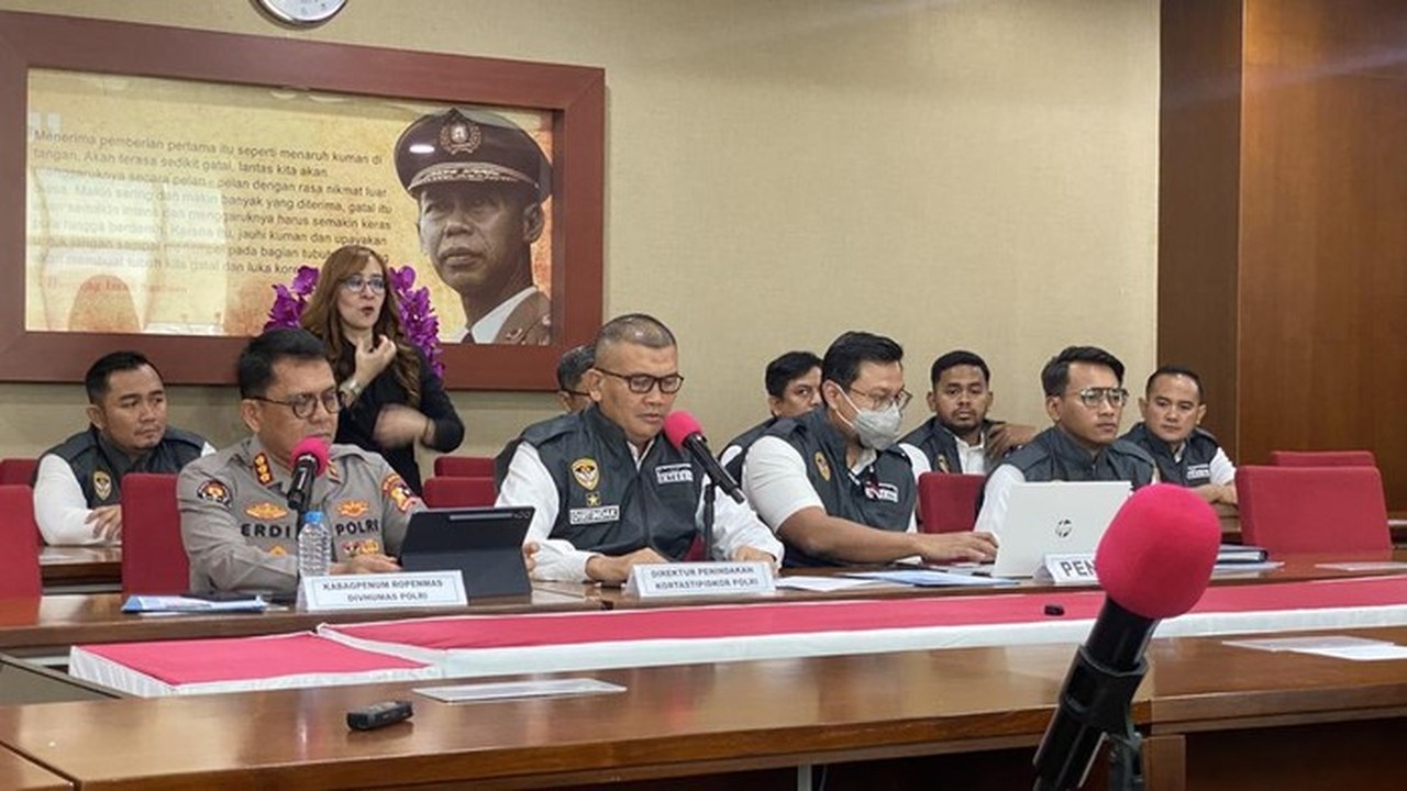 Polri Tetapkan 6 Tersangka Korupsi Dana LPEI, Kerugian Negara Capai Rp 728 Miliar