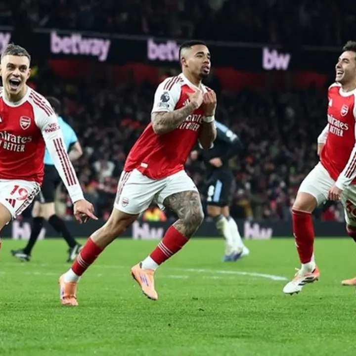 Gabriel Jesus Puji Mentalitas Arsenal yang Terus Berkembang Pasca Kemenangan 4-1 atas Aston Villa