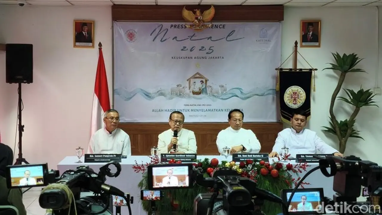 Uskup Agung Jakarta Kardinal Ignatius Suharyo (kurniawan/detikcom)