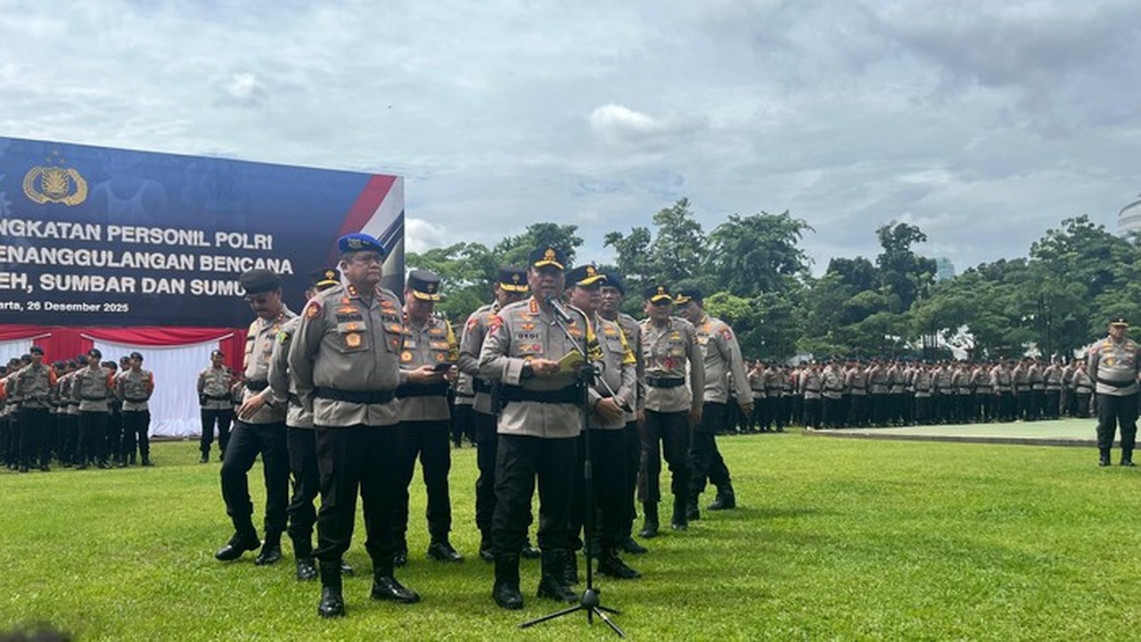 Polri Targetkan 300 Sumur Bor Baru untuk Atasi Krisis Air Korban Bencana Sumatera