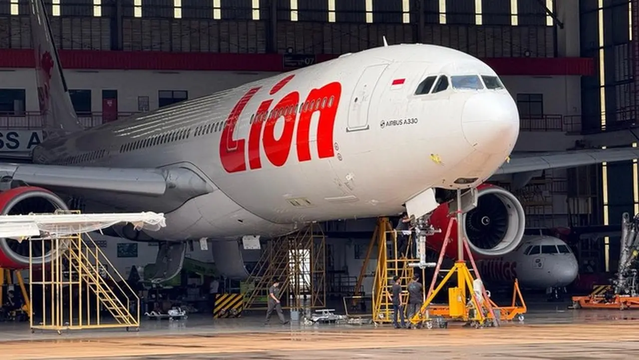 Ilustrasi Pesawat Lion Air (foto: Lion Group)