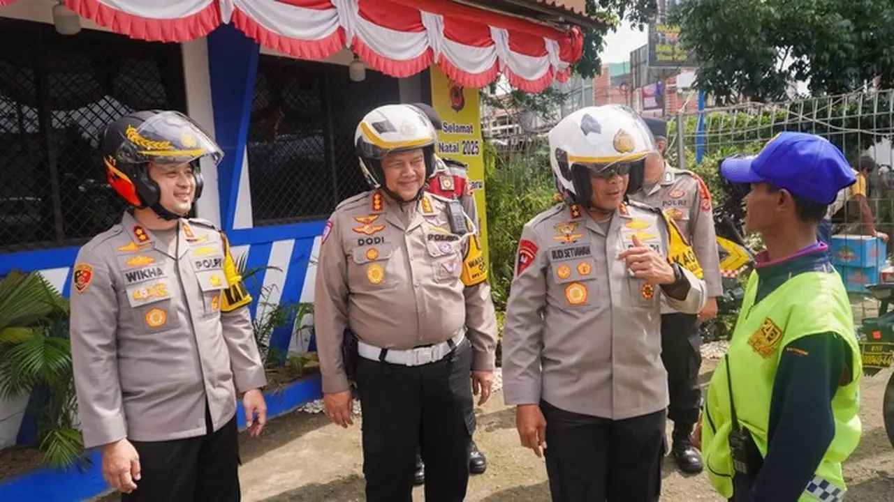 Foto: Momen Kapolda Jabar Kapolres Bogor Tinjau Supeltas Di Jalur Puncak (sholihin/detikcom)