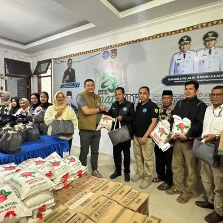 Kepala BNNP Aceh Beri Dukungan Moril dan Bantuan untuk Gayo Lues Pascabencana
