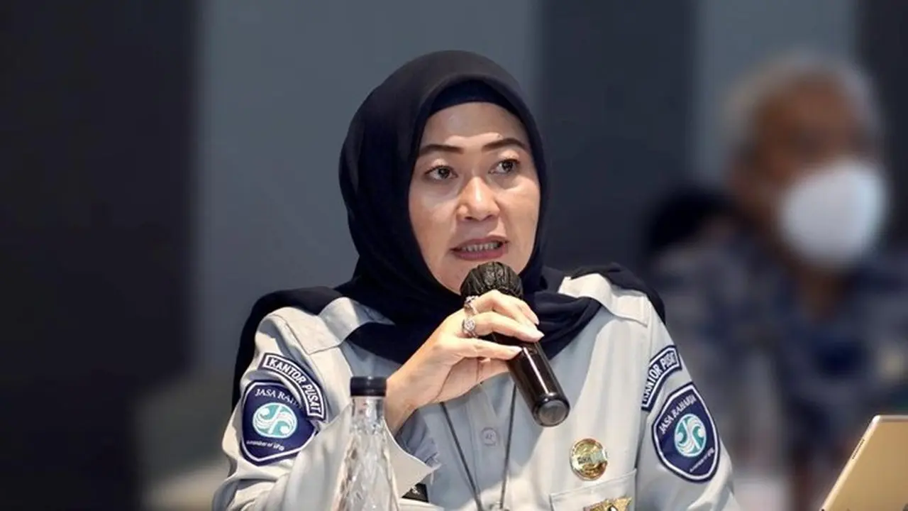 Foto: Plt Dirut Jasa Raharja Dewi Aryani Suzana (dok. Jasa Raharja)