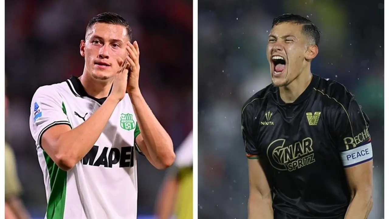 Jay Idzes Di Italia. Kini Di Sassuolo (kiri), Dulu Di Venezia (kanan). Akan Segera Pindah Ke Klub Kota Milan? Foto: Olahan (getty Images)