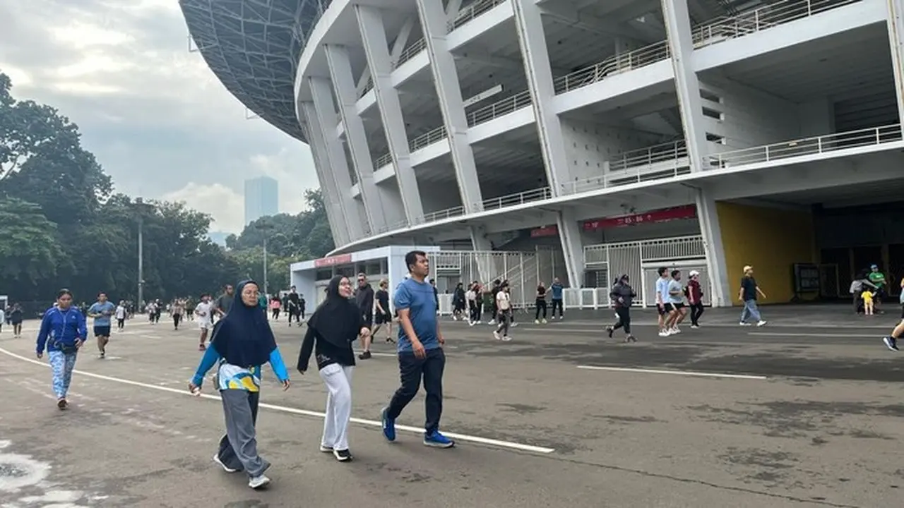 Kawasan Ring Road Stadion Utama Gelora Bung Karno (sugbk), Jakarta (foto: Rumondang Naibaho/detikcom)