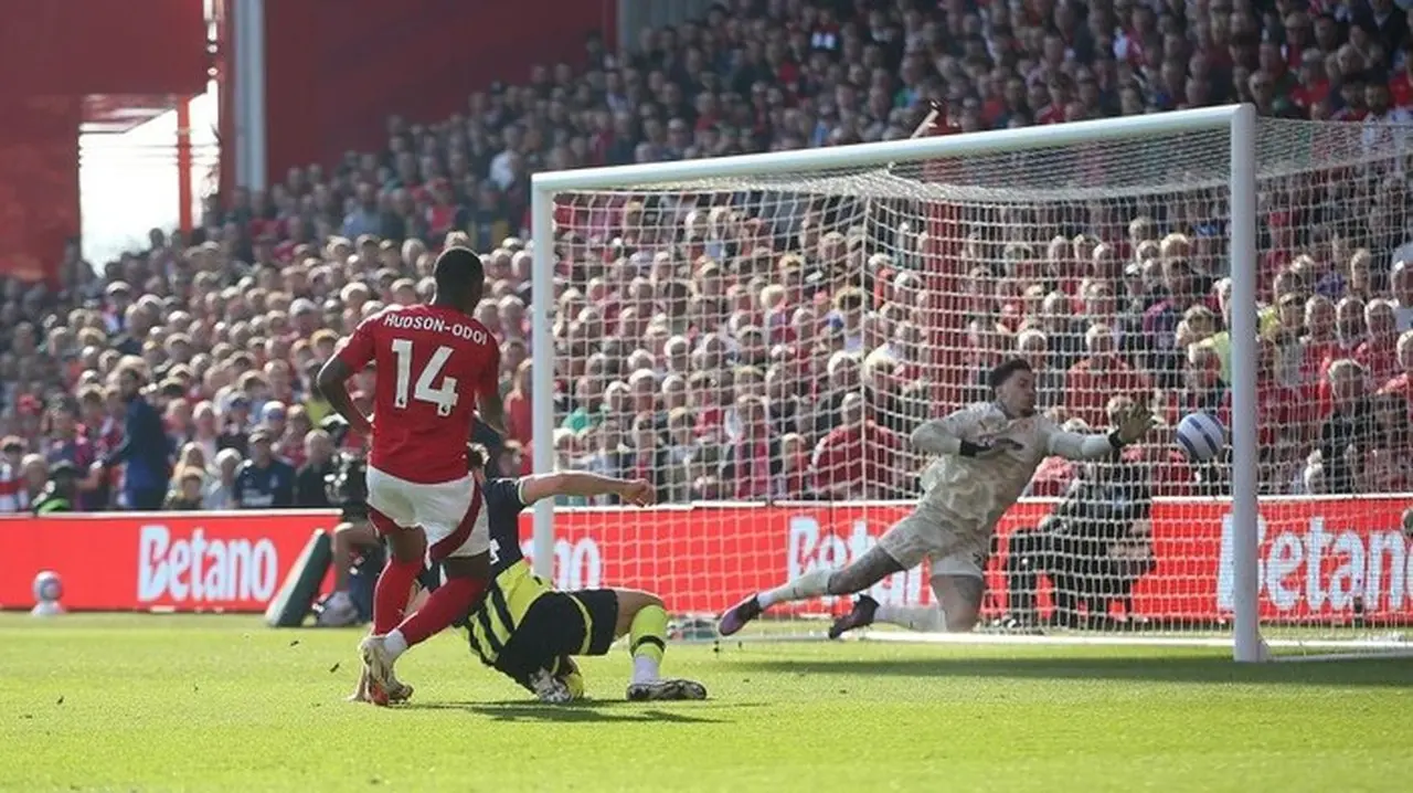 Nottingham Forest Vs Manchester City Bulan Maret Lalu. Foto: Getty Images/crystal Pix/mb Media