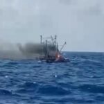 Basarnas Hentikan Pencarian 8 ABK KM Maulana 30 yang Terbakar di Lampung