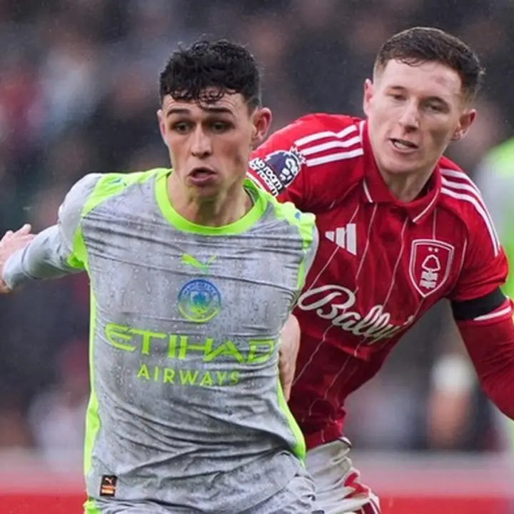 Babak Pertama Tanpa Gol: Nottingham Forest Tahan Imbang Manchester City di City Ground