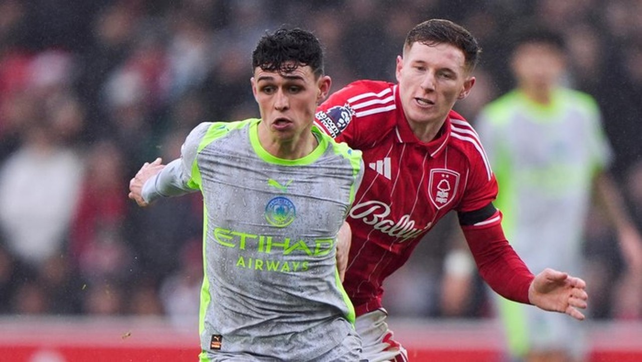 Babak Pertama Tanpa Gol: Nottingham Forest Tahan Imbang Manchester City di City Ground