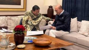 Prabowo Terima Laporan Pembangunan Kampung Haji di Mekkah dari Rosan Roeslani