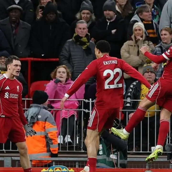 Liverpool Bungkam Wolverhampton 2-1, Wirtz Cetak Gol Debut, Naik ke Posisi Empat Besar