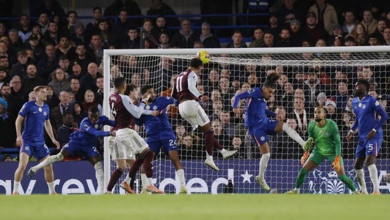 Chelsea Ditumbangkan Aston Villa 1-2 di Stamford Bridge, Terpeleset ke Peringkat Lima Klasemen