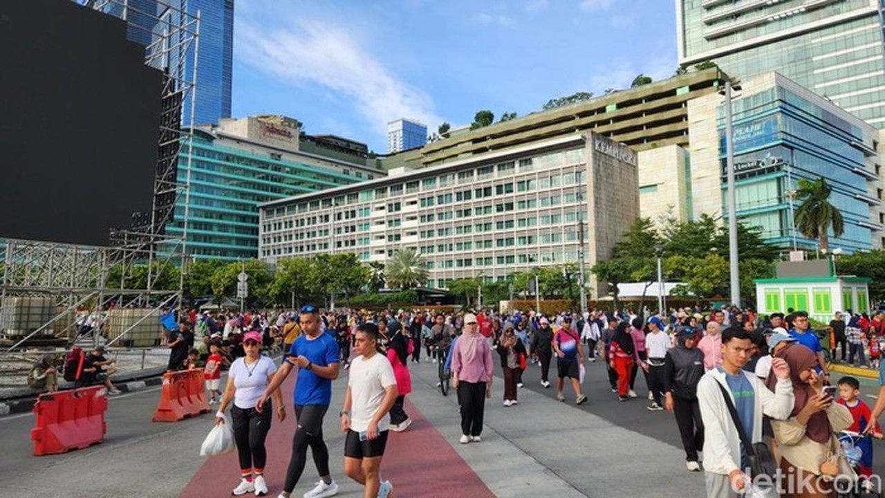 CFD Terakhir 2025 di Bundaran HI: Pesta Rakyat dengan Orkes Tanjidor Betawi