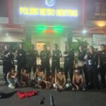 Enam Pemuda Diciduk Polisi di Menteng Diduga Hendak Tawuran, Dua Celurit Disita