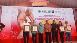 PAM JAYA Pecahkan Rekor MURI Donor Darah 1.200 Perempuan di HUT ke-103