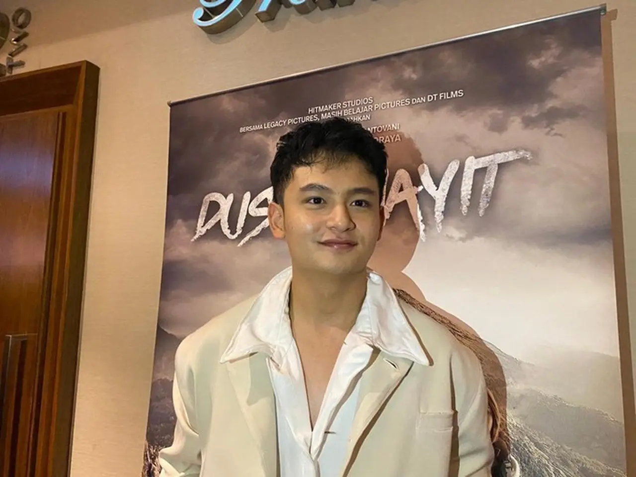 Randy Martin Maknai Natal Dengan Syukur. (foto: Muhammad Ahsan Nurrijal)