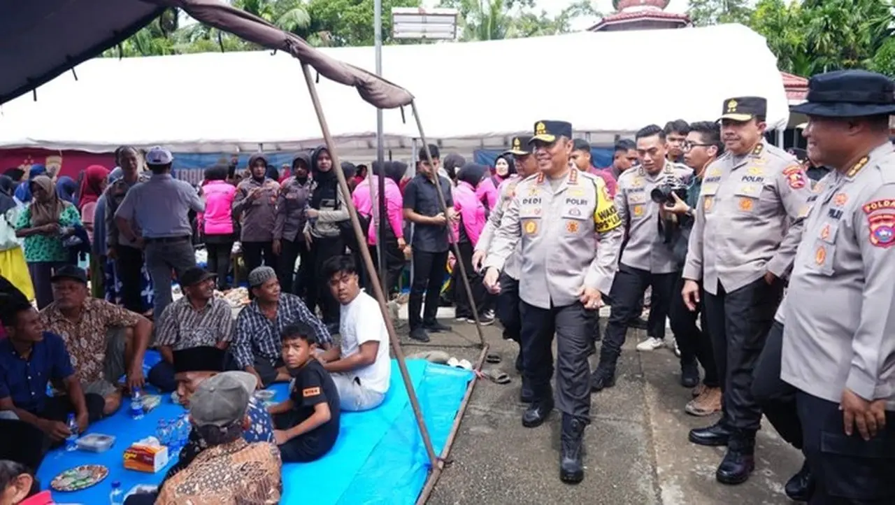 Wakapolri Tinjau Dapur Umum Bhayangkari Hingga Resmikan Sumur Bor Di Sumbar (foto: Dok. Istimewa)