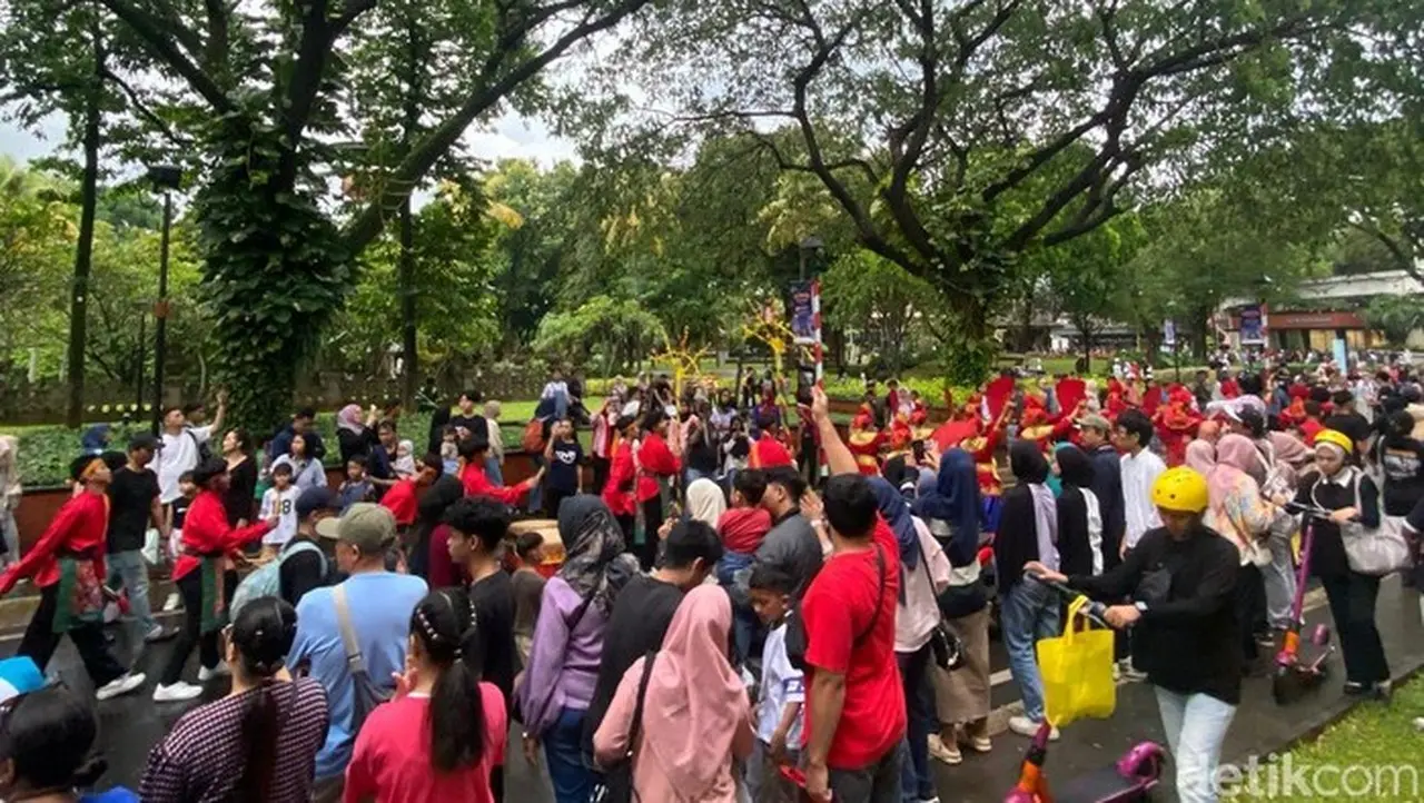 Suasana Di Tmii, Minggu (28/12/2025). (dwi/detikcom)