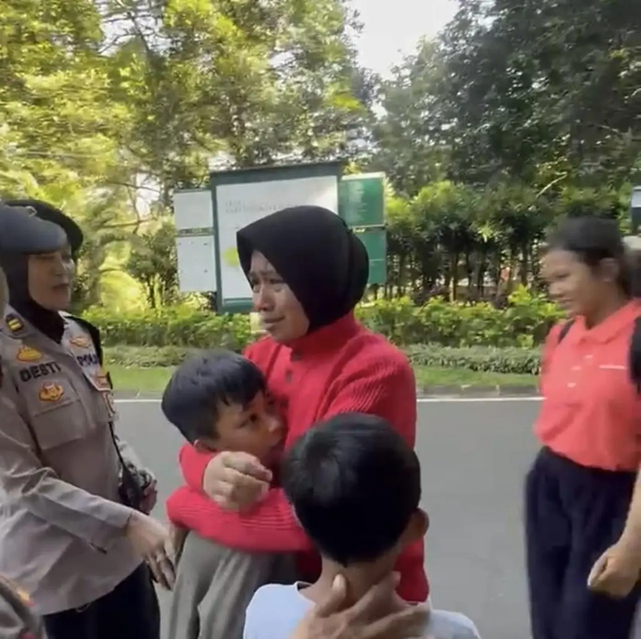 Respons Cepat Polresta Bogor, Anak Hilang Akhirnya Bertemu Ibunya (dok. Istimewa)