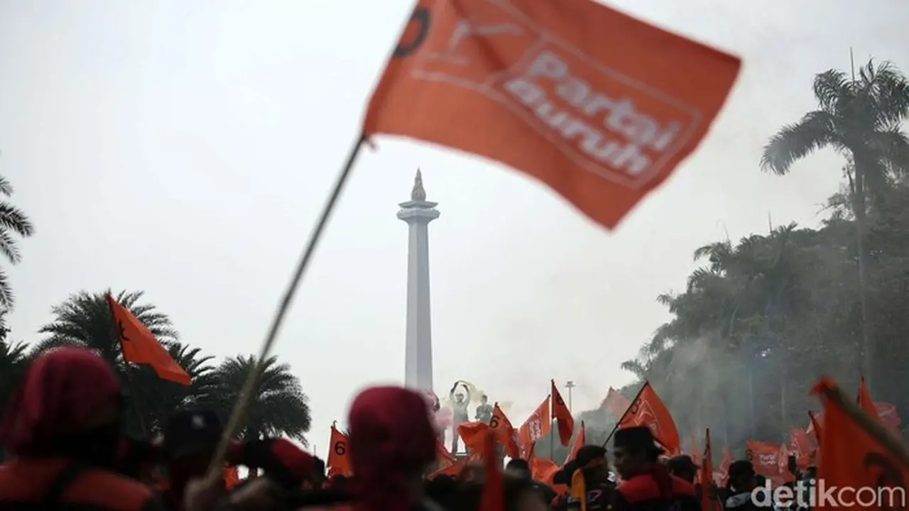 Ilustrasi Demo Buruh (rifkianto Nugroho/detikcom)