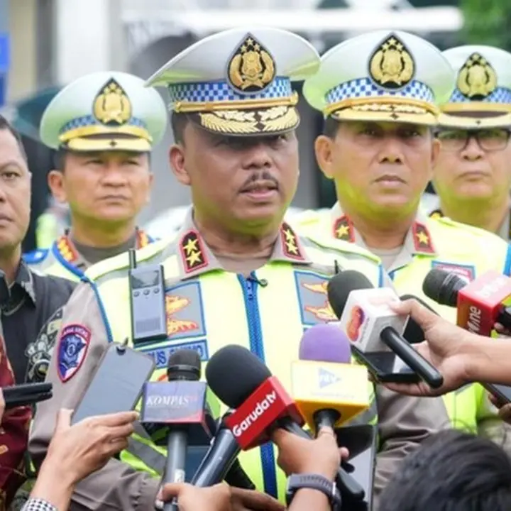 Kakorlantas Polri: Lalu Lintas Bali Padat Namun Terkendali Selama Libur Nataru