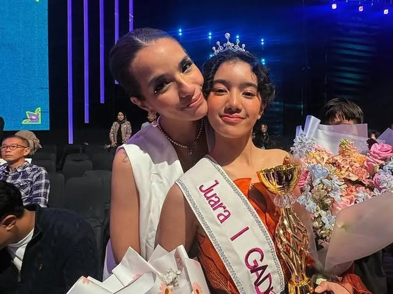 Sheila Marcia Dengan Anaknya, Leticia. Foto: Instagram @dmustakira