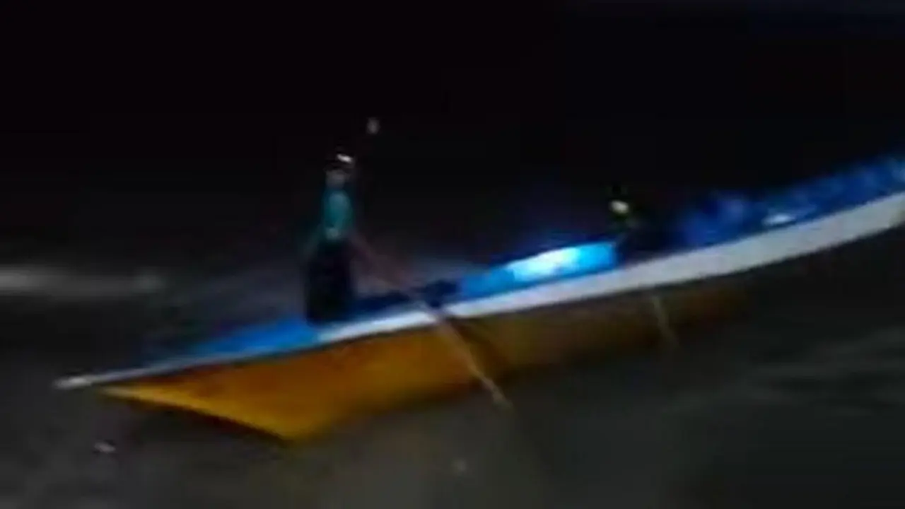 Foto: Nelayan Supri, Selamat Setelah Diterkam Buaya 6 Meter Di Buton Tengah. (dok. Istimewa)