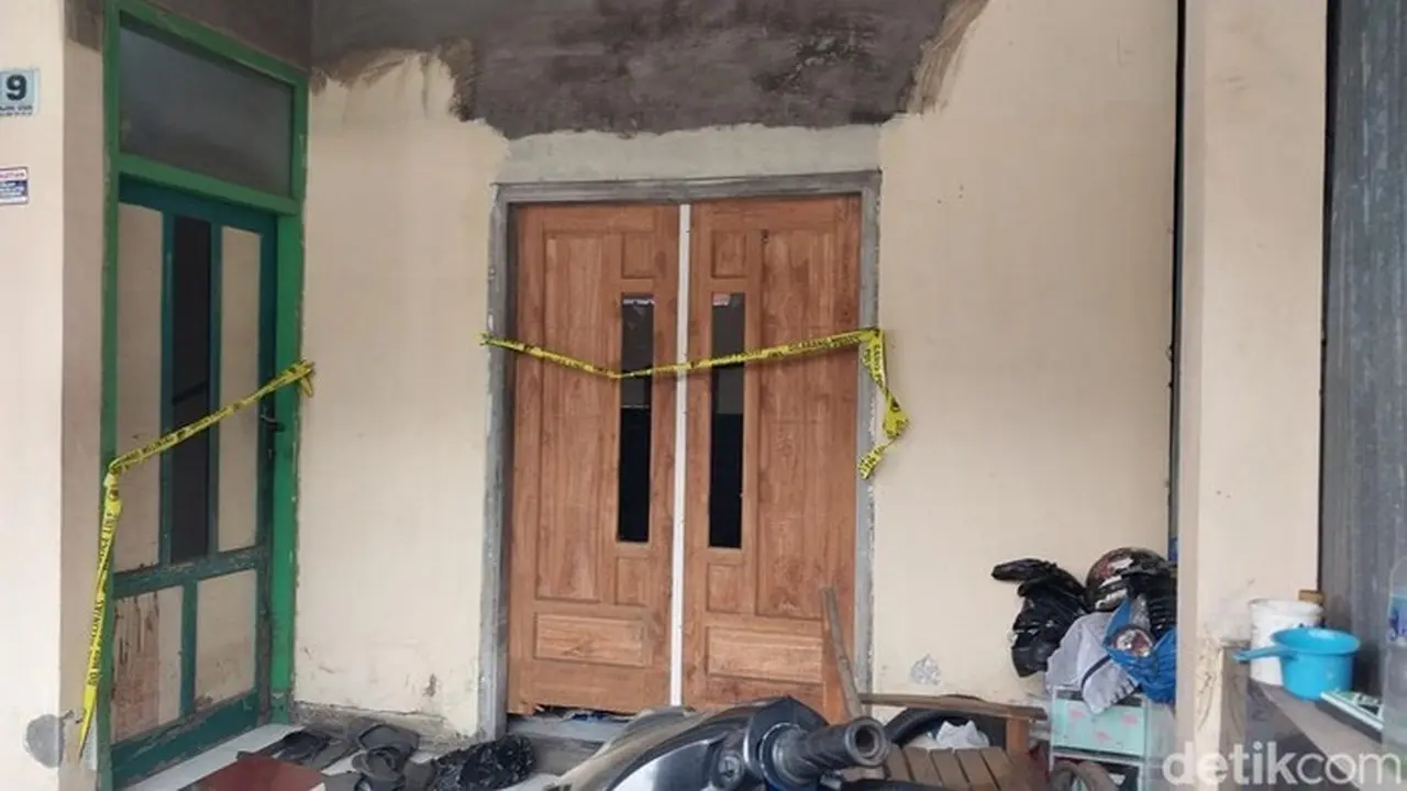 Tkp Pembunuhan Wanita Di Kamar Kos Pria Di Kota Malang (foto: M Bagus Ibrahim/detikjatim)