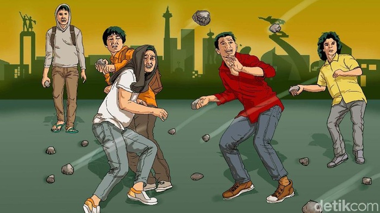 Tawuran Jatinegara Pecah Lagi: Sajam dan Air Keras Ditemukan, Airsoft Gun Dibantah Polisi