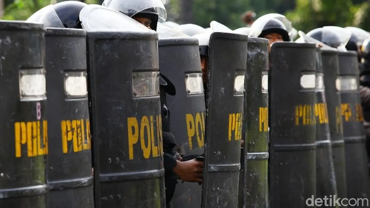 Ilustrasi Pengamanan Polisi. (foto: Detikcom/dikhy Sasra)