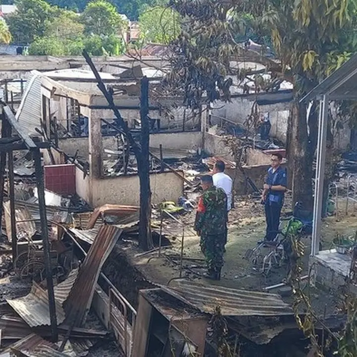 16 Lansia Tewas dalam Kebakaran Panti Jompo Manado, Warga Dengar Teriakan ‘Tolong’