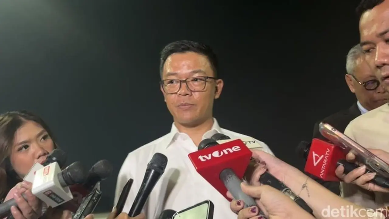 Sekjen Gerindra Sugiono. (firda Cynthia/detikcom)