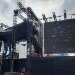 Panggung Tahun Baru 2026 di Bundaran HI Mulai Berdiri, Fokus Doa Bersama dan Empati Sumatera