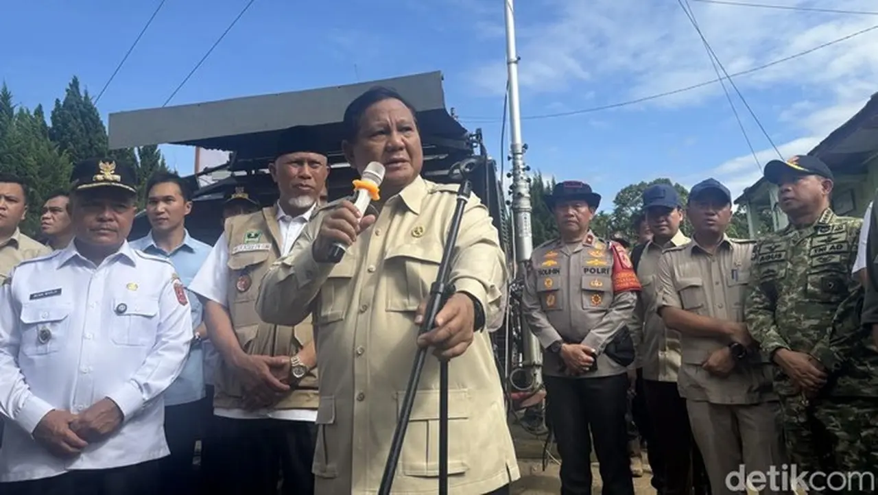 Presiden Prabowo Subianto. (firda/detikcom)