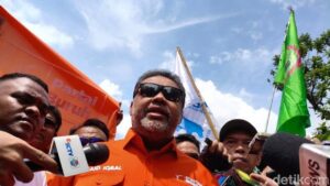 Presiden KSPI Said Iqbal: Massa Buruh Sengaja Sedikit, Menunggu Respons Negosiasi Pemerintah