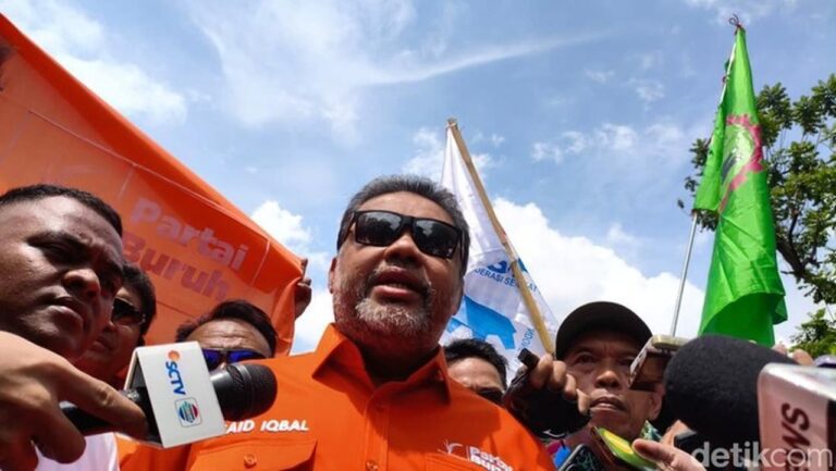 Presiden KSPI Said Iqbal: Massa Buruh Sengaja Sedikit, Menunggu Respons Negosiasi Pemerintah